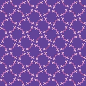 Vector seamless pattern texture background with geometric shapes, colored in  Illustrazione stock
