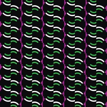 Vector seamless pattern texture background with geometric shapes, colored in  Stock Illustration