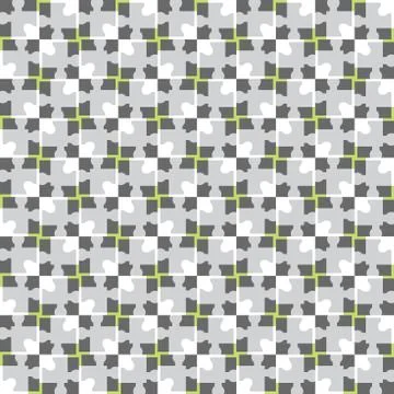 Vector seamless pattern texture background with geometric shapes, colored in  Stock Illustration