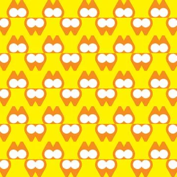 Vector seamless pattern texture background with geometric shapes, colored in  Stock Illustration