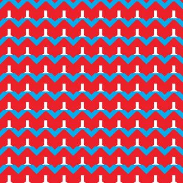 Vector seamless pattern texture background with geometric shapes, colored in  Stock Illustration