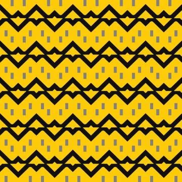 Vector seamless pattern texture background with geometric shapes, colored in  Stock Illustration