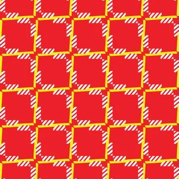 Vector seamless pattern texture background with geometric shapes, colored in  Stock Illustration