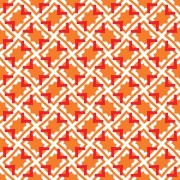 Vector seamless pattern texture background with geometric shapes, colored in  Illustrazione stock