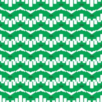 Vector seamless pattern texture background with geometric shapes, colored in  Stock Illustration