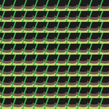 Vector seamless pattern texture background with geometric shapes, colored in  Illustrazione stock