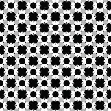 Vector seamless pattern texture background with geometric shapes in black, gr Stock Illustration