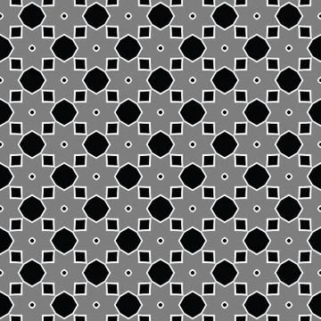 Vector seamless pattern texture background with geometric shapes, colored in  Stock Illustration