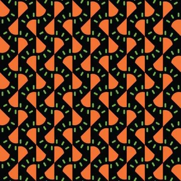 Vector seamless pattern texture background with geometric shapes, colored in  Stock Illustration