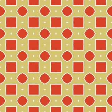Vector seamless pattern texture background with geometric shapes, colored in  Illustrazione stock