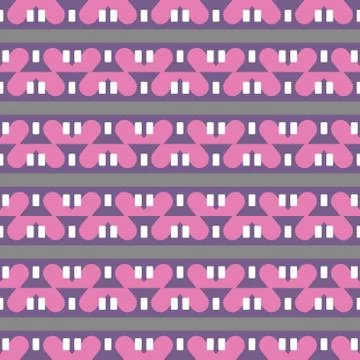 Vector seamless pattern texture background with geometric shapes, colored. Illustrazione stock