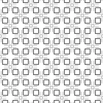 Vector seamless pattern texture background with geometric shapes, colored in  Stock Illustration