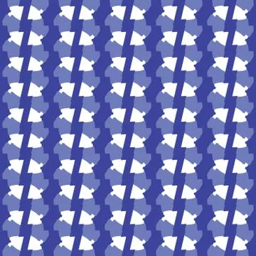 Vector seamless pattern texture background with geometric shapes, colored in  Stock Illustration