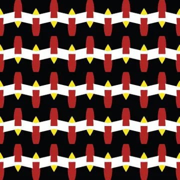 Vector seamless pattern texture background with geometric shapes, colored in  Stock Illustration