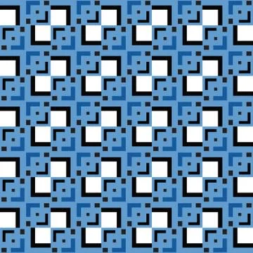 Vector seamless pattern texture background with geometric shapes, colored in  스톡 일러스트