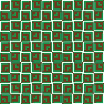 Vector seamless pattern texture background with geometric shapes, colored in  Illustrazione stock