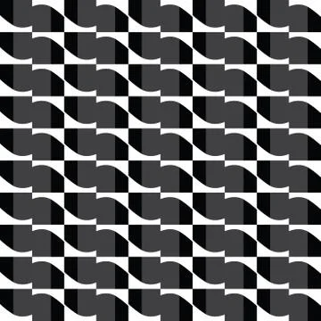 Vector seamless pattern texture background with geometric shapes, colored in  Illustrazione stock