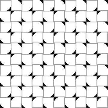 Vector seamless pattern texture background with geometric shapes, colored in  Stock Illustration