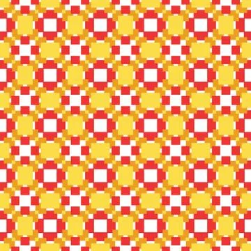 Vector seamless pattern texture background with geometric shapes, colored in  Stockillustratie