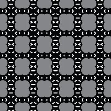 Vector seamless pattern texture background with geometric shapes, colored in  Illustrazione stock