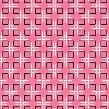 Vector seamless pattern texture background with geometric shapes, colored in  Illustrazione stock