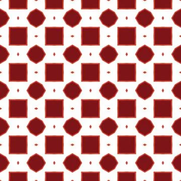 Vector seamless pattern texture background with geometric shapes, colored in  Stock Illustration