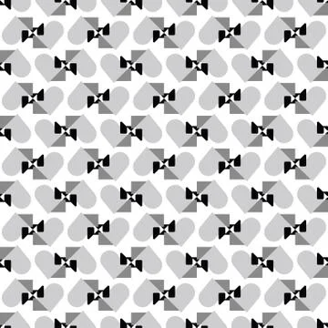 Vector seamless pattern texture background with geometric shapes in grey, whi Ilustración de archivo