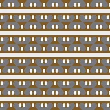 Vector seamless pattern texture background with geometric shapes, colored in  Stock Illustration