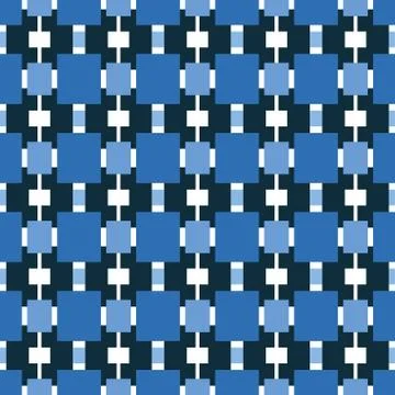 Vector seamless pattern texture background with geometric shapes, colored in  Stock Illustration