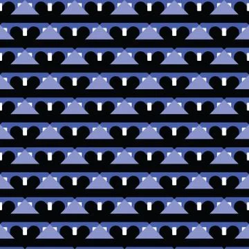 Vector seamless pattern texture background with geometric shapes, colored in  Stock Illustration