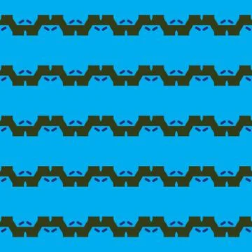 Vector seamless pattern texture background with geometric shapes, colored in  Stock Illustration