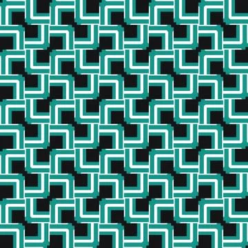 Vector seamless pattern texture background with geometric shapes, colored in  Stock Illustration