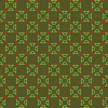 Vector seamless pattern texture background with geometric shapes, colored in  Stock Illustration