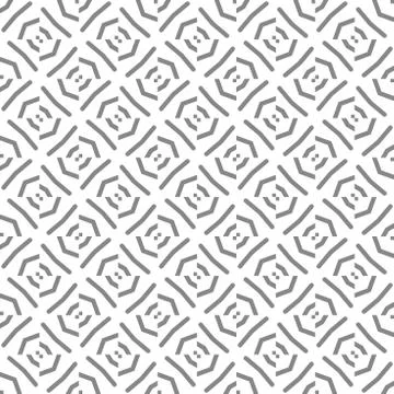 Vector seamless pattern texture background with geometric shapes in grey, whi Ilustración de archivo