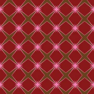 Vector seamless pattern texture background with geometric shapes, colored in  Stock Illustration