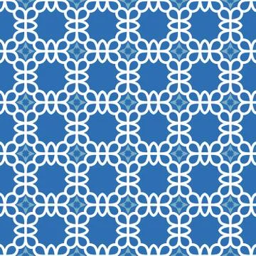 Vector seamless pattern texture background with geometric shapes, colored in  Stock Illustration