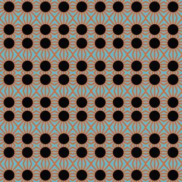 Vector seamless pattern texture background with geometric shapes, colored in  Stock Illustration