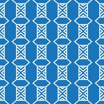 Vector seamless pattern texture background with geometric shapes, colored in  Stock Illustration