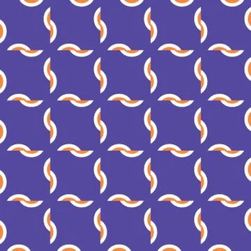 Vector seamless pattern texture background with geometric shapes, colored in  Stock Illustration