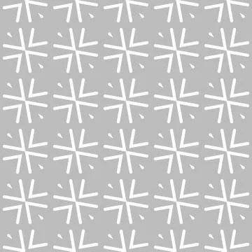 Vector seamless pattern texture background with geometric shapes in grey, whi Ilustración de archivo