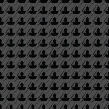 Vector seamless pattern texture background with geometric shapes, colored in  Illustrazione stock