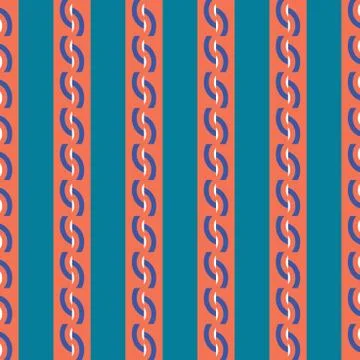 Vector seamless pattern texture background with geometric shapes, colored in  Stock Illustration