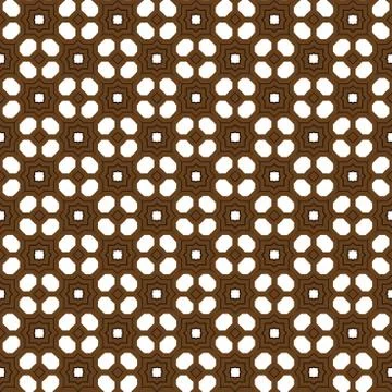 Vector seamless pattern texture background with geometric shapes, colored in  Stock Illustration