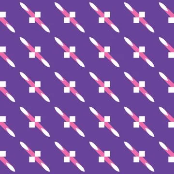 Vector seamless pattern texture background with geometric shapes, colored in  Stock Illustration