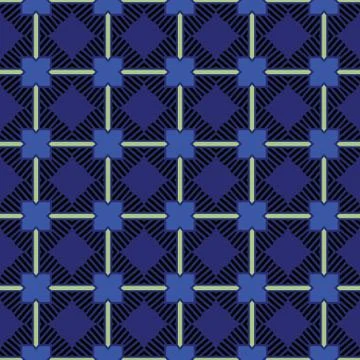 Vector seamless pattern texture background with geometric shapes, colored in  Stock Illustration