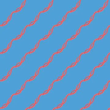 Vector seamless pattern, texture background. Hand drawn and colored Stock Illustration