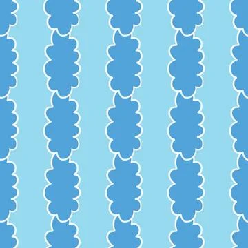 Vector seamless pattern, texture background. Hand drawn and colored Stock Illustration