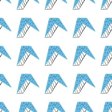 Vector seamless pattern, texture background. Hand drawn. Stock Illustration