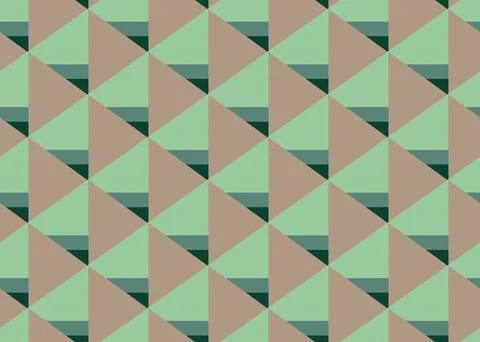 Vector seamless pattern, texture background, three colors Stock Illustration