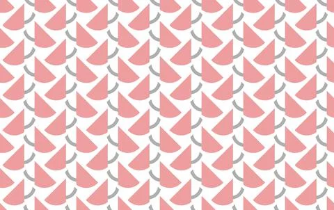 Vector seamless pattern, texture background, three colors Stock Illustration